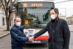 Jihlava - Po posledn� j�zd� p�edal trolejbus sv�mu synovi